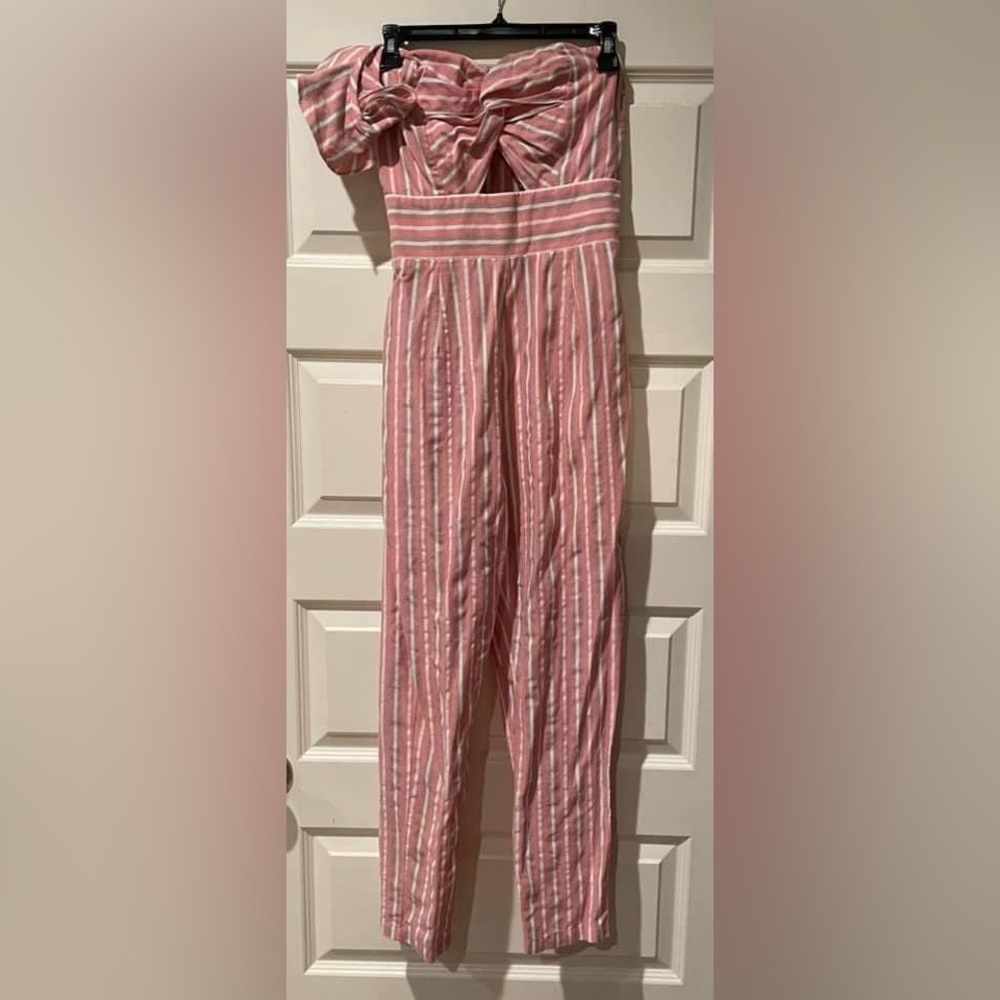 Karlie pink jumpsuit